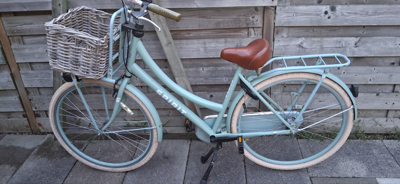 Spirit meiden fiets 28 inch, Fietsen en Brommers, Fietsen | Dames | Damesfietsen, Terugtraprem, Gebruikt, Versnellingen, 50 tot 53 cm