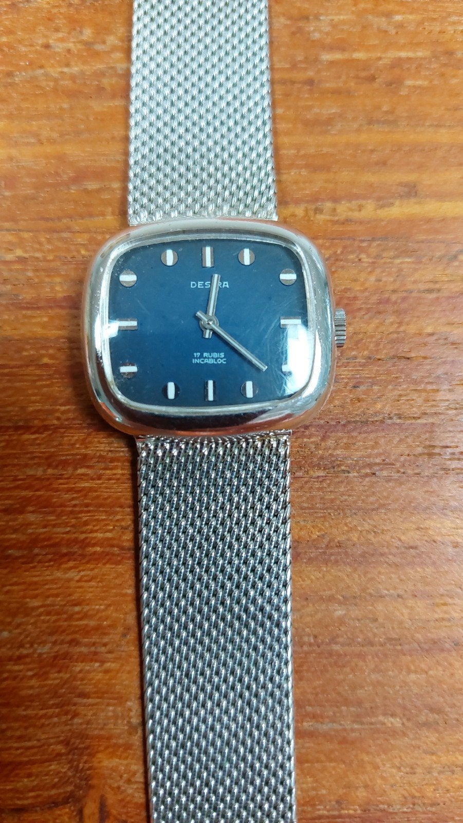 antieke armband met dames horloge, Ophalen of Verzenden, Staal, Overige merken, 1960 of later