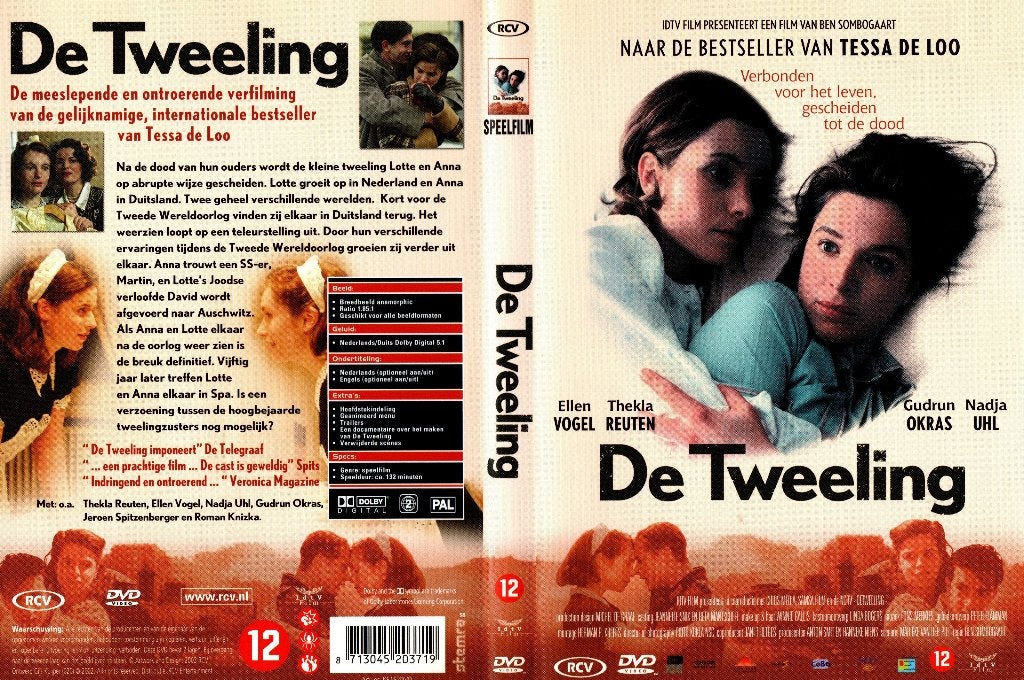 De Tweeling, Cd's en Dvd's, Dvd's | Nederlandstalig, Vanaf 12 jaar, Ophalen of Verzenden, Zo goed als nieuw, Komedie