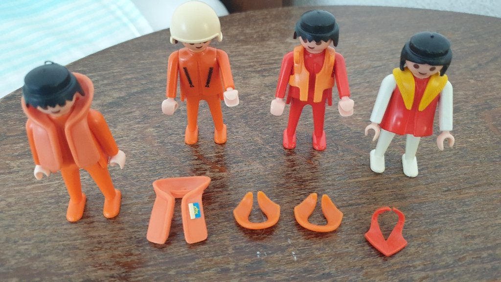 Vintage Playmobil Reddingsbrigade, Ophalen of Verzenden, Gebruikt