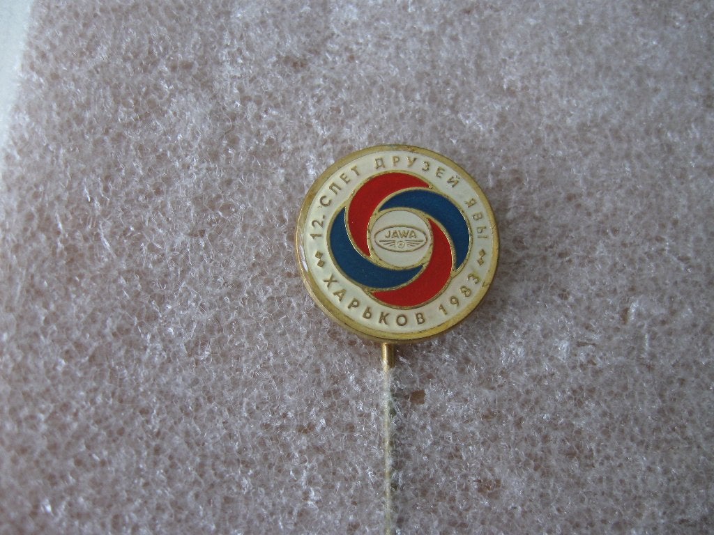 Mooie oude  JAWA - MOTOR speld, Verzenden