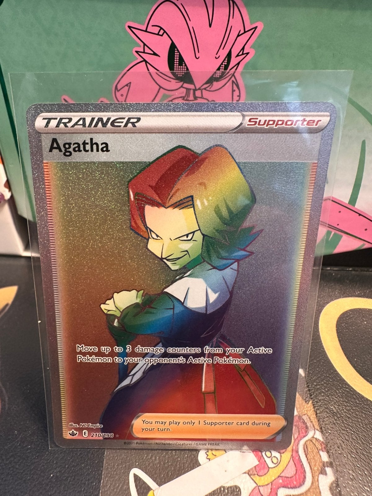 Agatha (CRE 210), Ophalen of Verzenden, Nieuw, Losse kaart, Foil