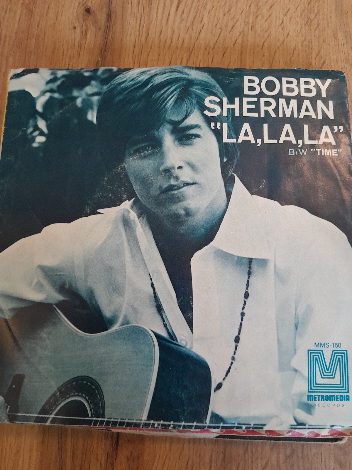 bobby sherman 7 inch la,la,la, Ophalen of Verzenden, Zo goed als nieuw, Pop