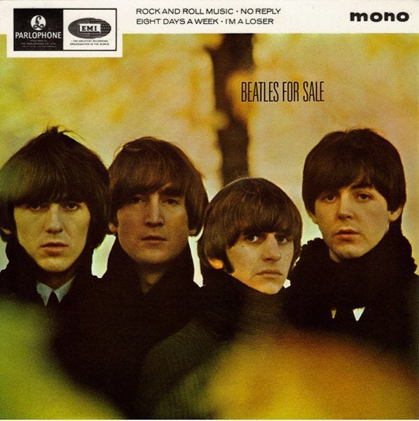 SINGLE EP THE BEATLES FOR SALE UK PERSING, 7 inch, Ophalen of Verzenden, Zo goed als nieuw, EP