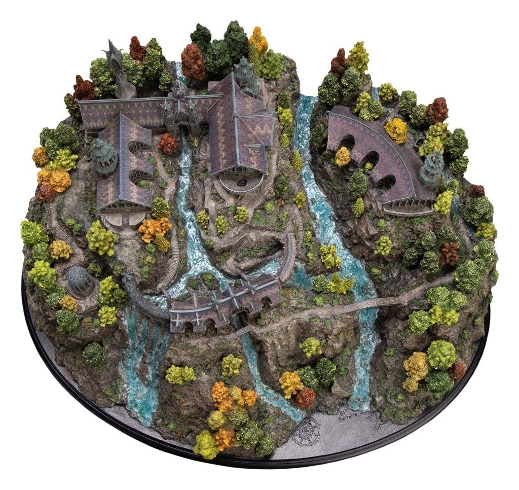 Weta LOTR Diorama Rivendell LE, West Campus 1 76863 Herxheim (DE), Heo GmbH, Nieuw, Heo@info.com