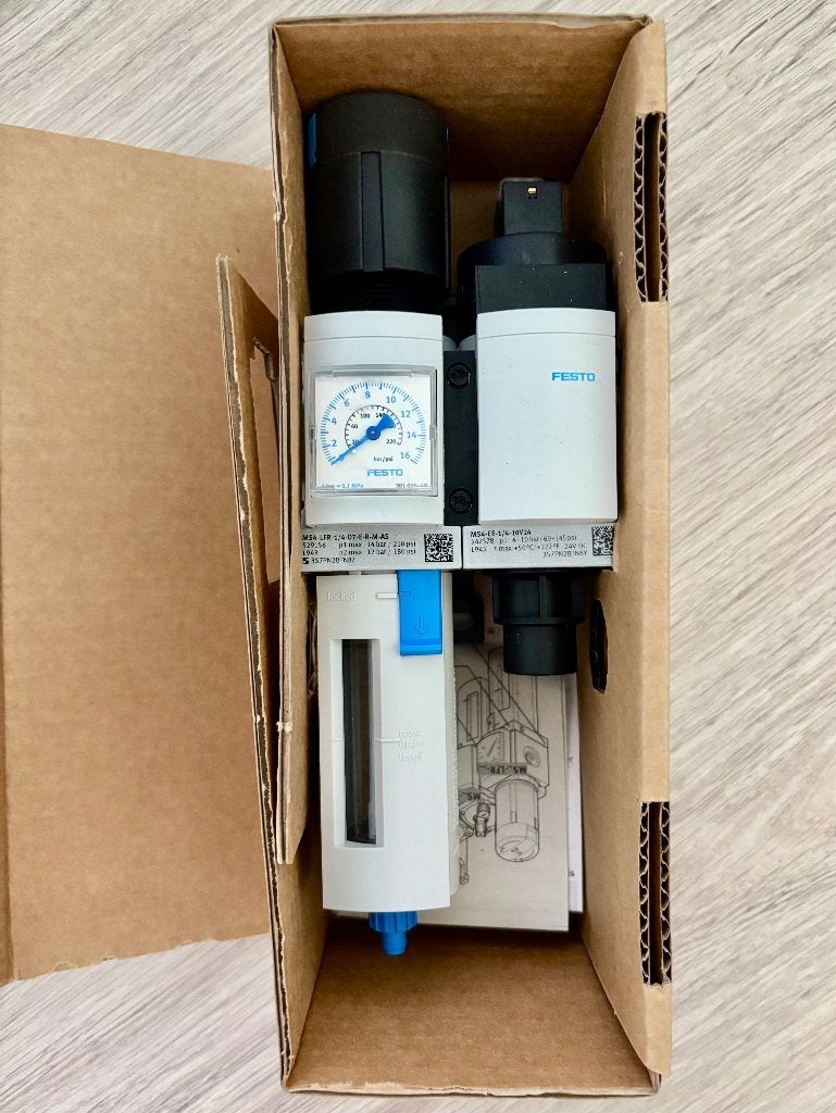 FESTO - MS4 - Luchterzorging - Service Unit, 100 liter of meer, Ophalen of Verzenden, Nieuw, Minder dan 200 liter/min