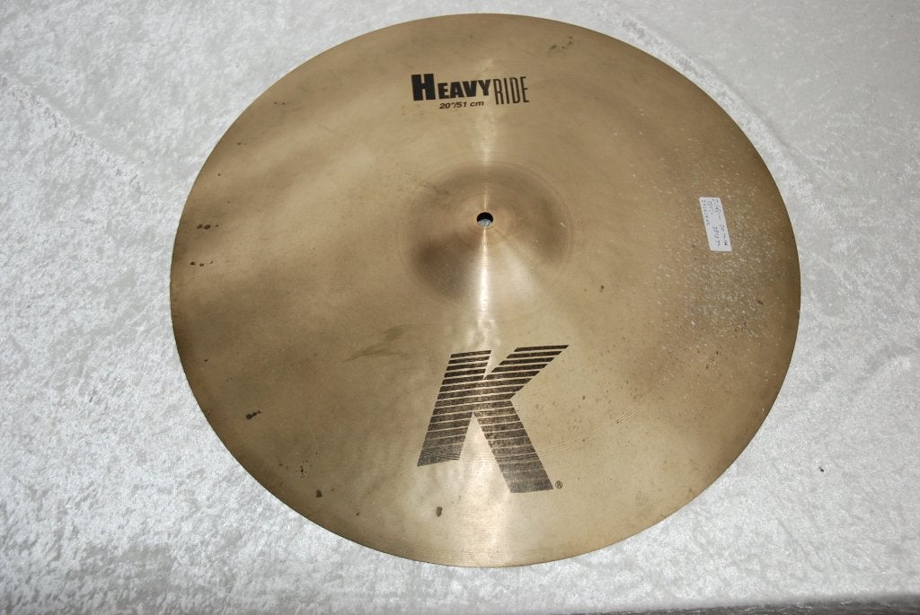 Zildjian K heavy ride 2827gr 20 inch  <25251502>, Gebruikt, ., Drums of Percussie, Ophalen of Verzenden