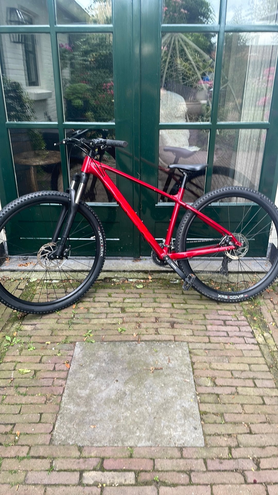 Trek marlin 5 gen2  radioactive rood, Ophalen, Hardtail, Heren, 45 tot 49 cm
