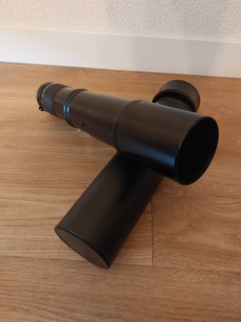Sigma XO tele photo 5.6  f = 400 mm telelens, 400 mm, Sigma, Zo goed als nieuw, Beschermhoes/tas