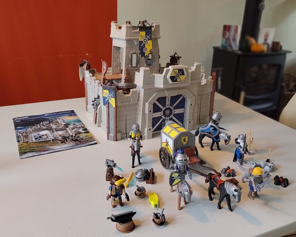 Playmobil Novelmore Ridderkasteel 70222 + extra's!, Complete set, Ophalen of Verzenden, Zo goed als nieuw, Kasteel/Fort