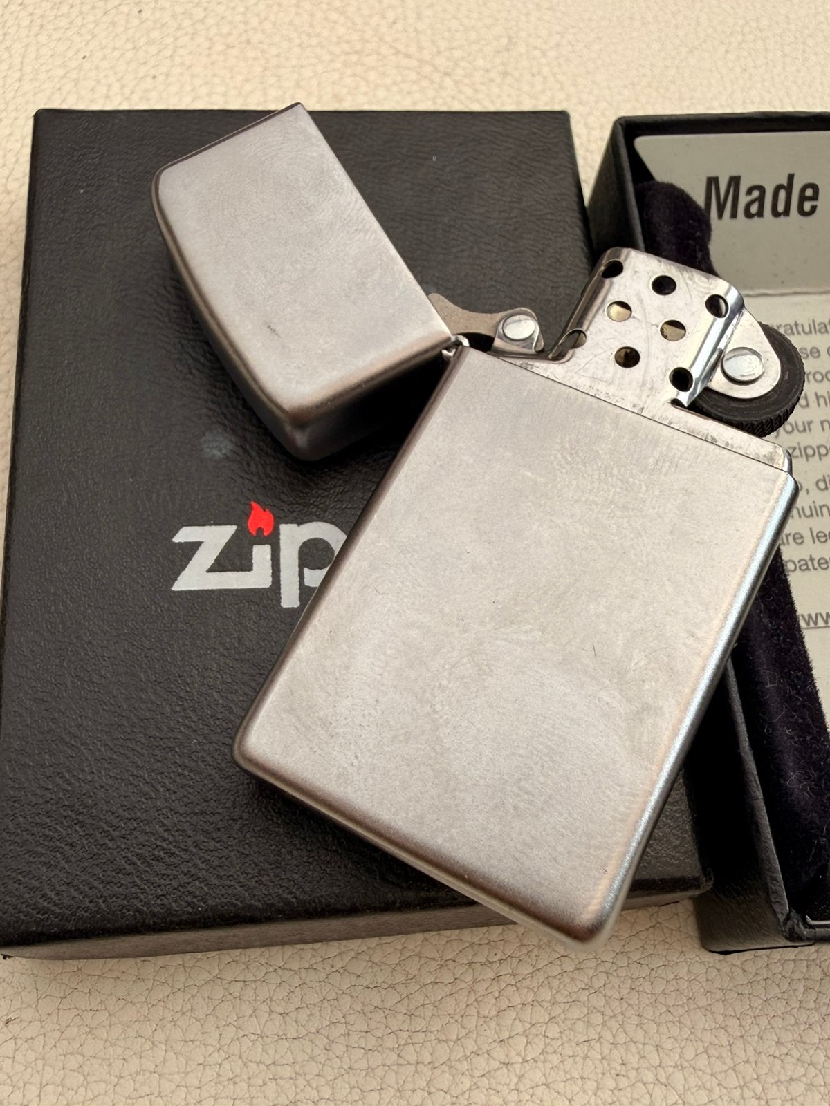 Zippo, Verzenden, Zo goed als nieuw, Aansteker