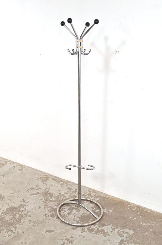 Vintage staande kapstok parapluhouder jaren 60