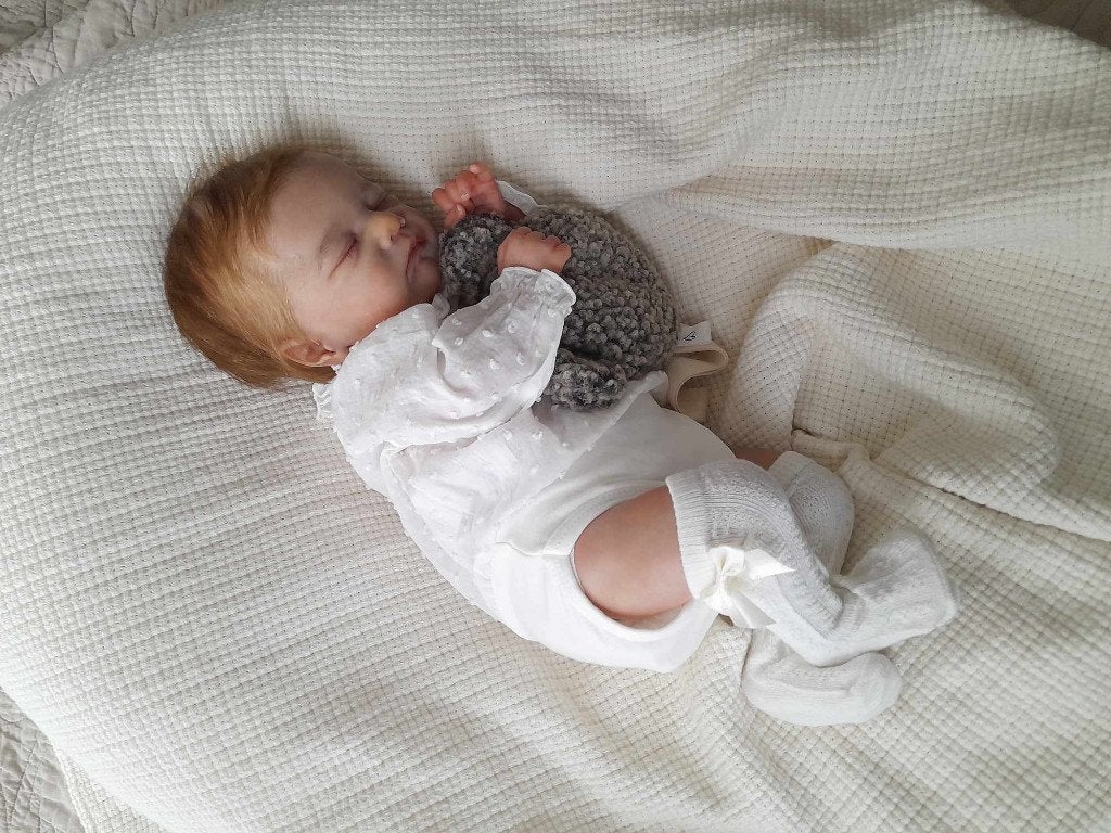 Reborn, Verzamelen, Poppen, Ophalen of Verzenden, Zo goed als nieuw, Pop, Levensecht of Reborn