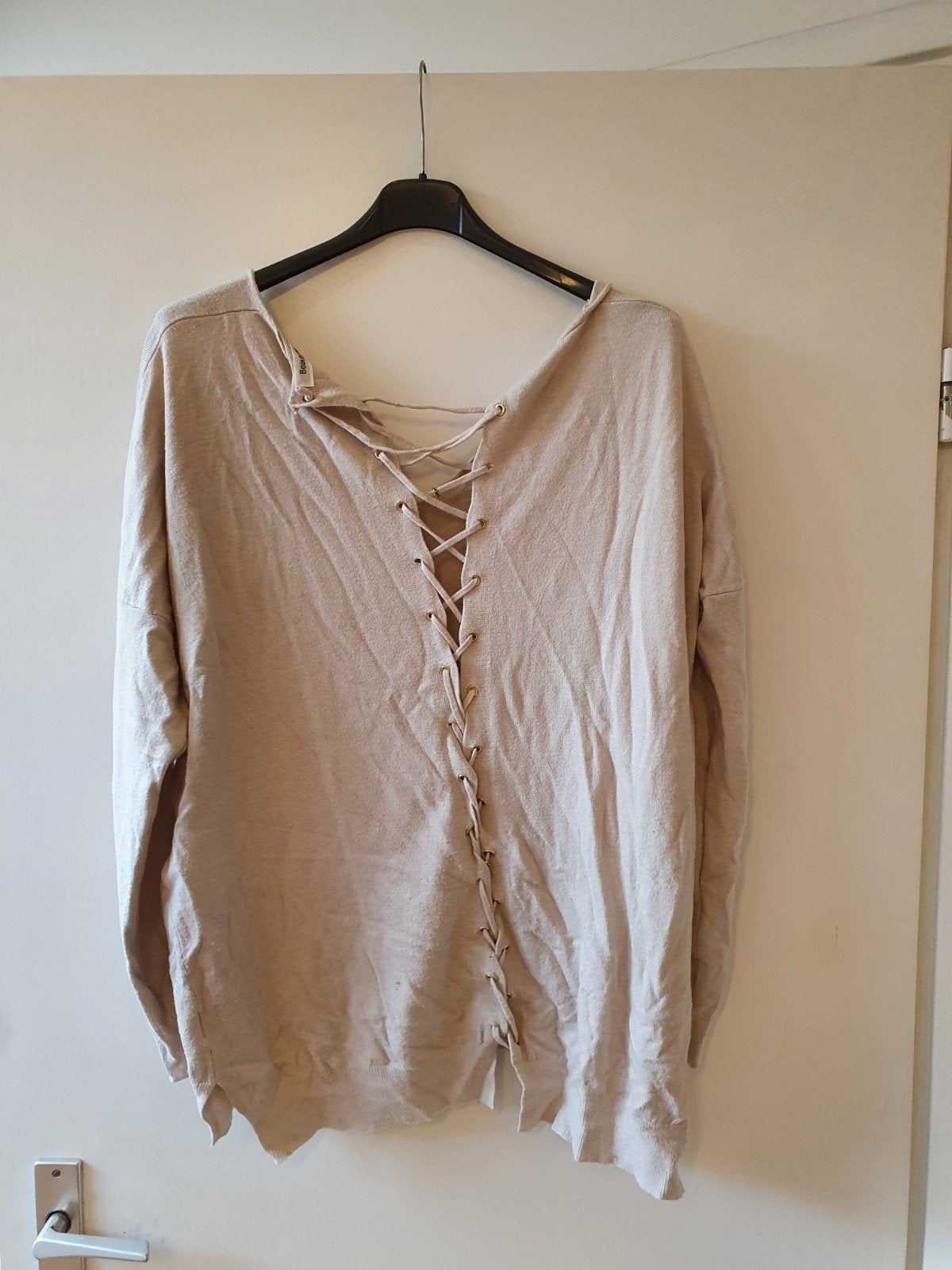 medieval trui, Ophalen of Verzenden, Zo goed als nieuw, Maat 36 (S), Beige