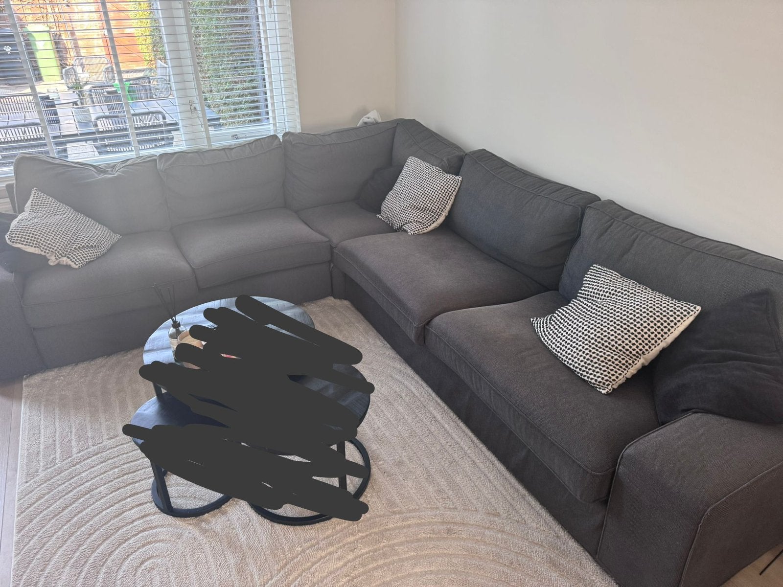 KIVIK hoekbank IKEA, Huis en Inrichting, Ophalen, Zo goed als nieuw