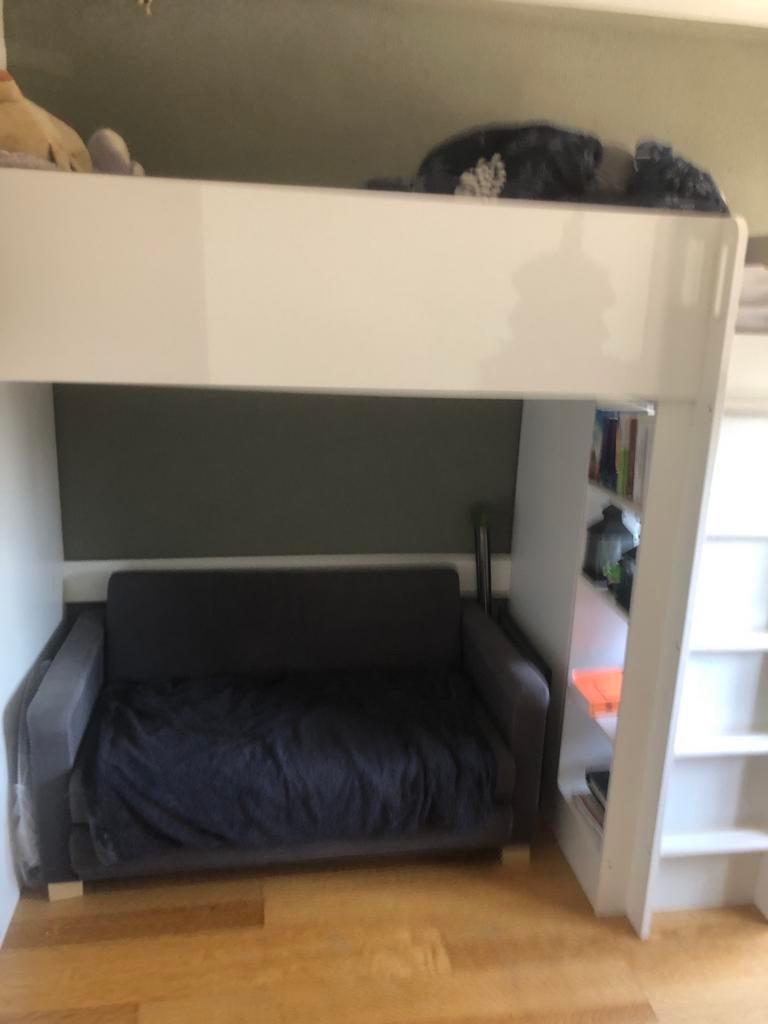 Hoogslaper stuva ikea, 180 hoog, Ophalen, Gebruikt, Eenpersoons, 200 cm