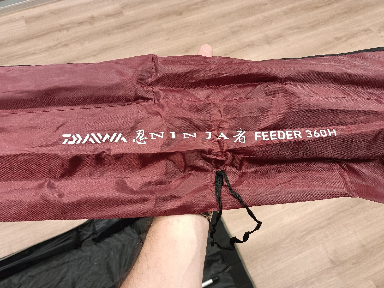 Daiwa Ninja Feeder 360H Hengel, Watersport en Boten, Hengelsport | Witvissen, Ophalen, Zo goed als nieuw, Werphengel