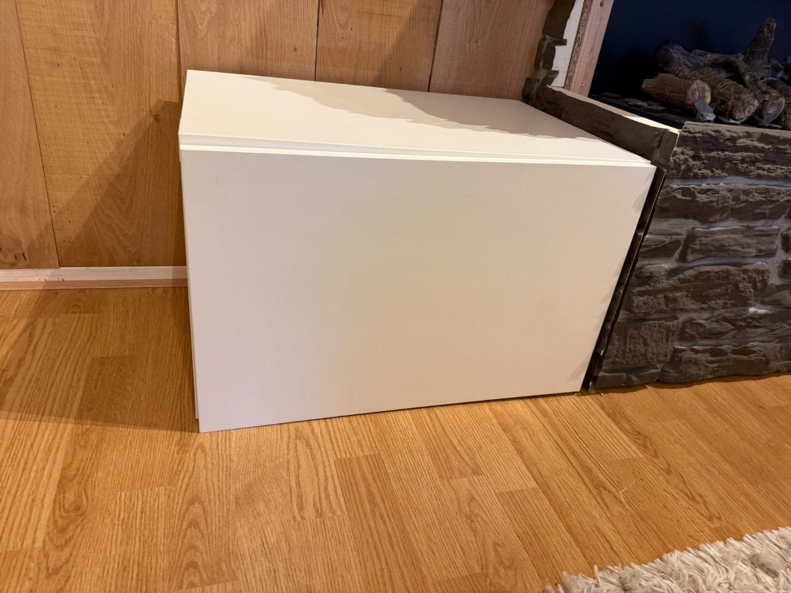 Wit IKEA BESTÅ-kastje met deur 60x42x38(b,d,h), Huis en Inrichting, Ophalen, Gebruikt
