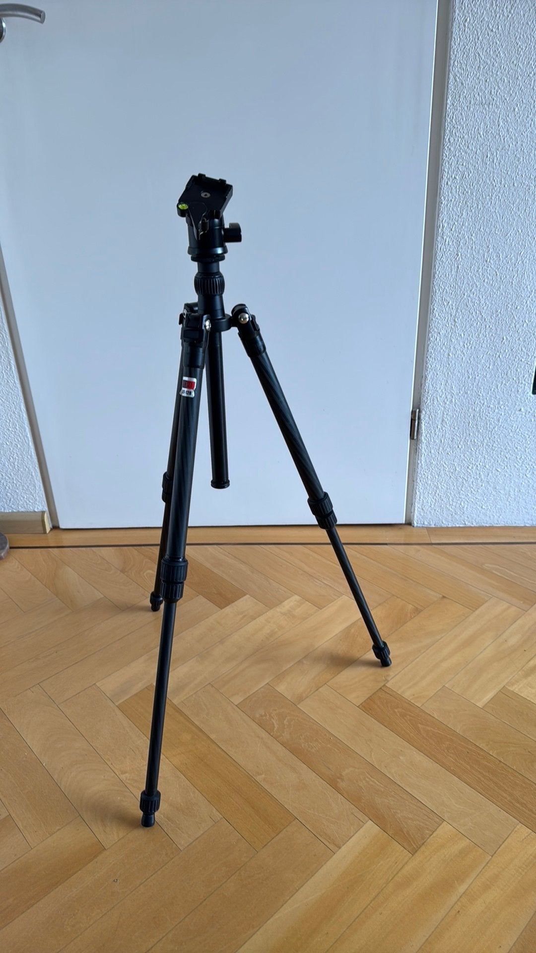 REDGED GT-128 Driepoot met RT-2 Balhoofd - Zo goed als nieuw, Gebruikt, 150 tot 175 cm, Met balhoofd, Ophalen of Verzenden