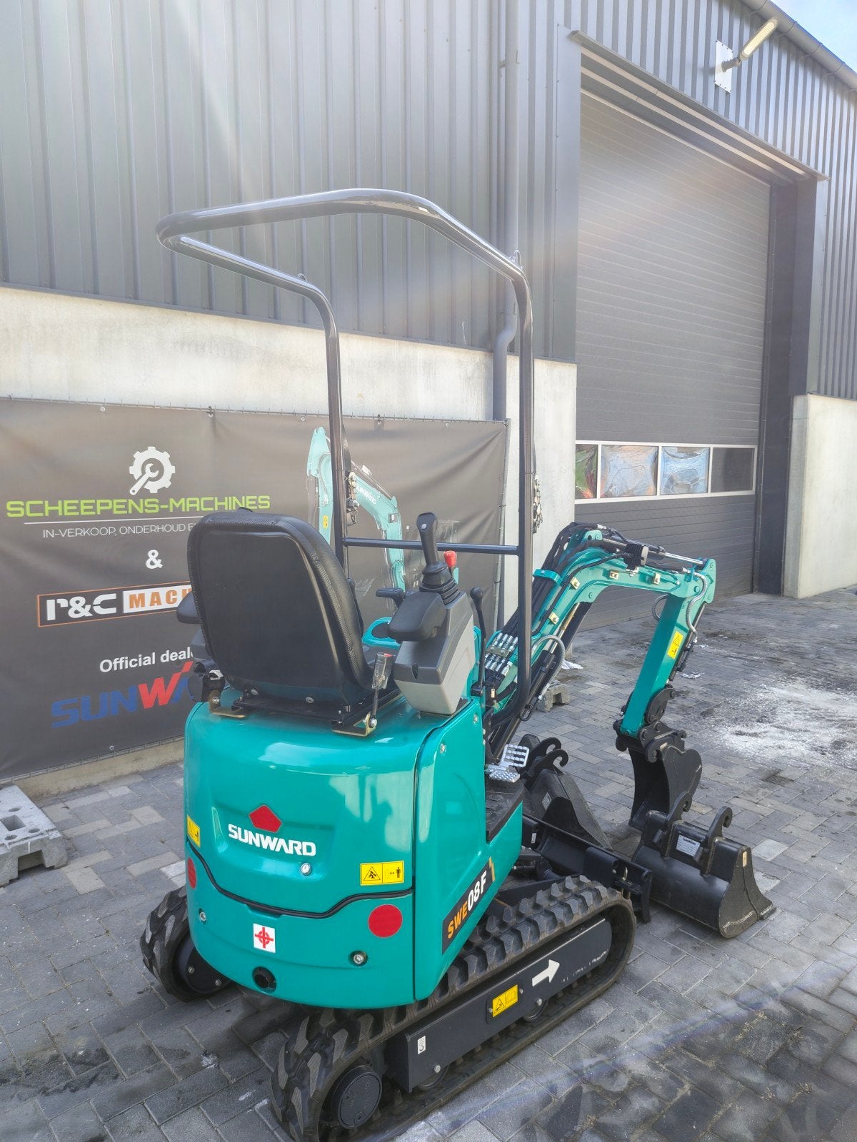 Sunward SWE08F Minigraver - Compact en Krachtig, Ophalen of Verzenden, Graafmachine
