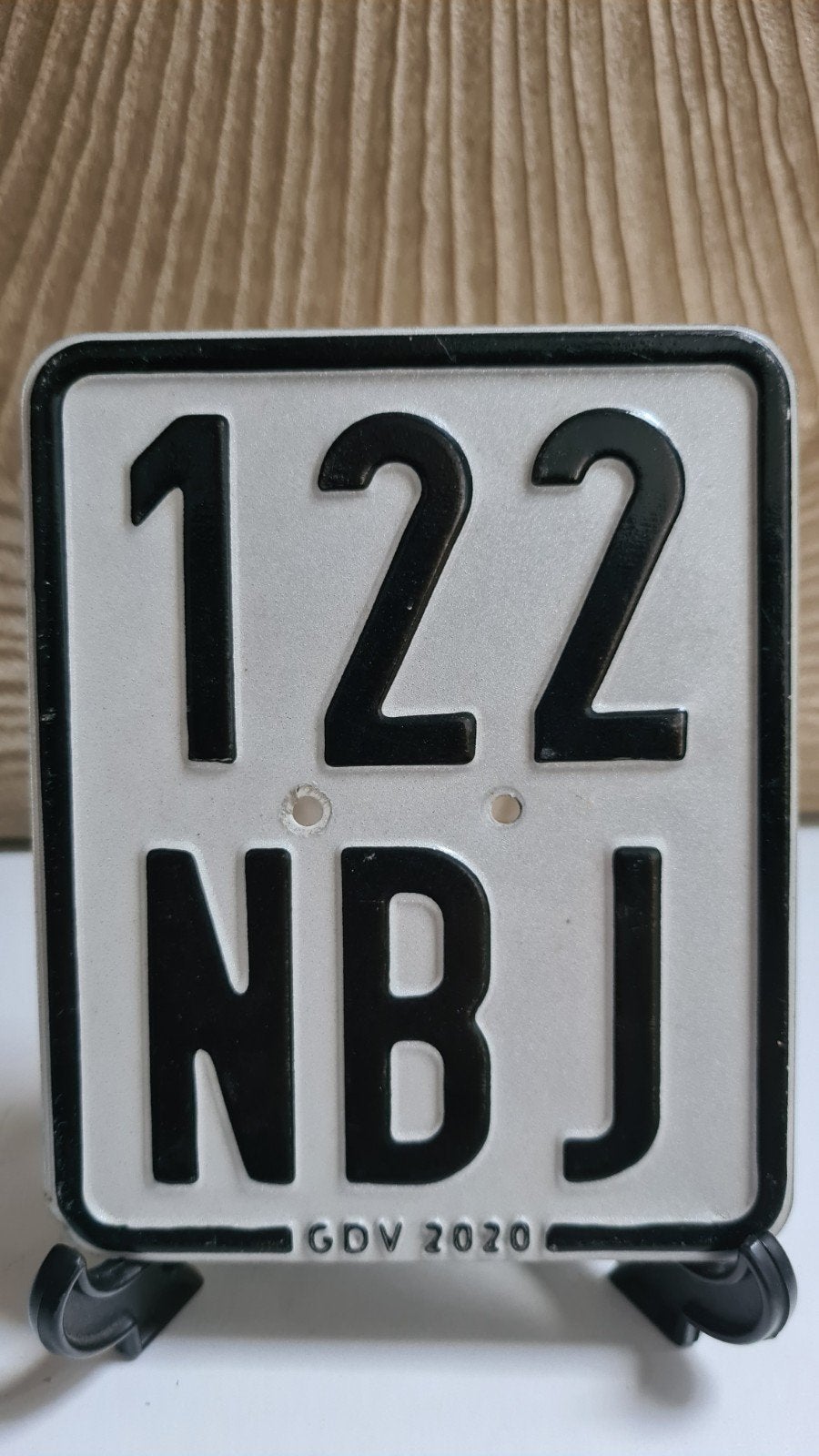 Kentekenplaatje 122 NBJ uit 2020, Ophalen of Verzenden