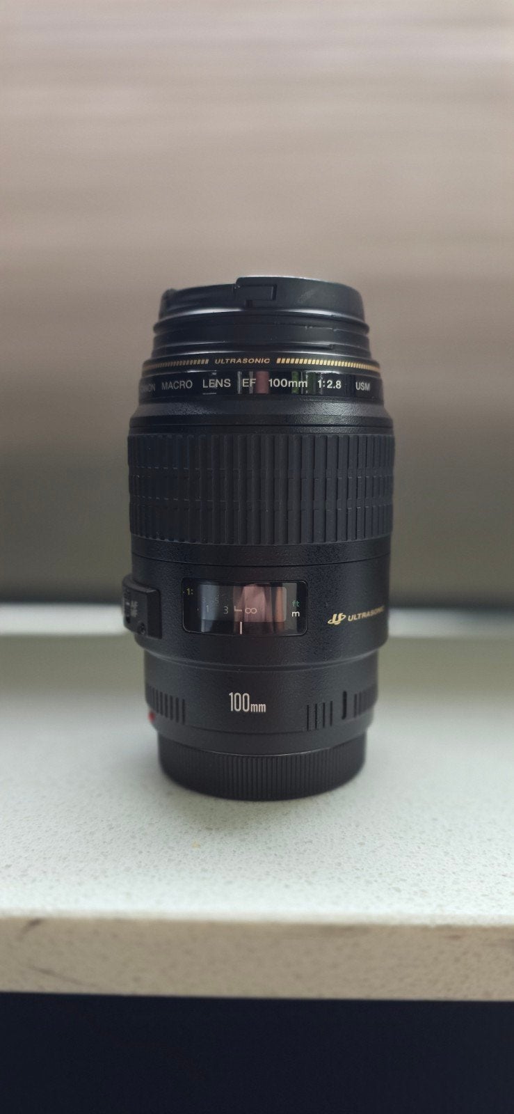 Canon EF 100mm f/2.8 Macro USM, Audio, Tv en Foto, Fotografie | Lenzen en Objectieven, Ophalen of Verzenden, Zo goed als nieuw