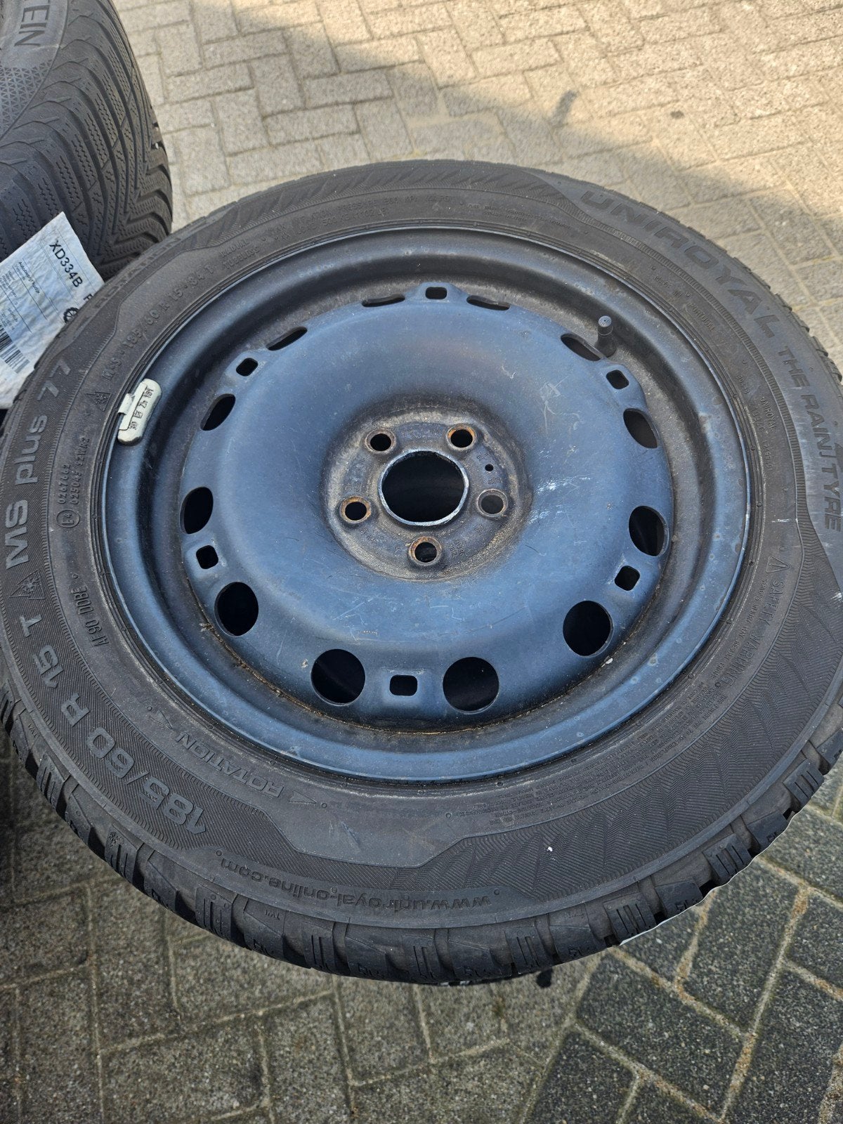 winterbanden Volkswagen Polo, Ophalen