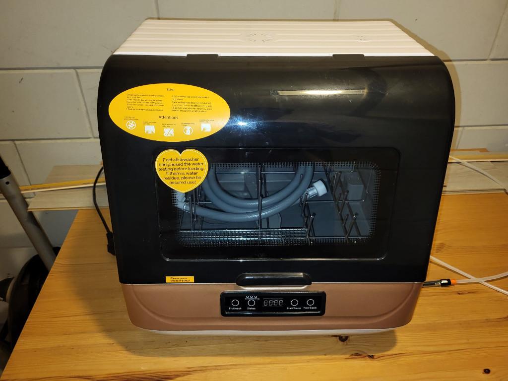 Mini vaatwasser, Ophalen, Minder dan 85 cm, Minder dan 10 liter, Nieuw