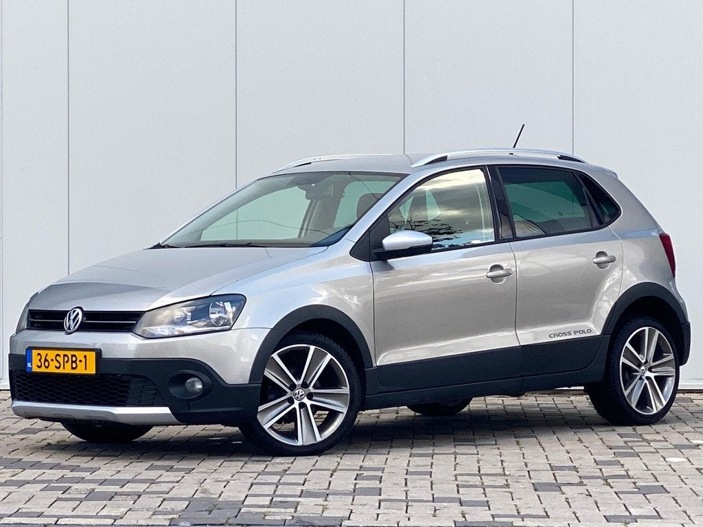 Volkswagen Polo 1.4-16V Cross AUTOMAAT IN PERFECT STAAT, Euro 5, 86 pk, Beige, Origineel Nederlands