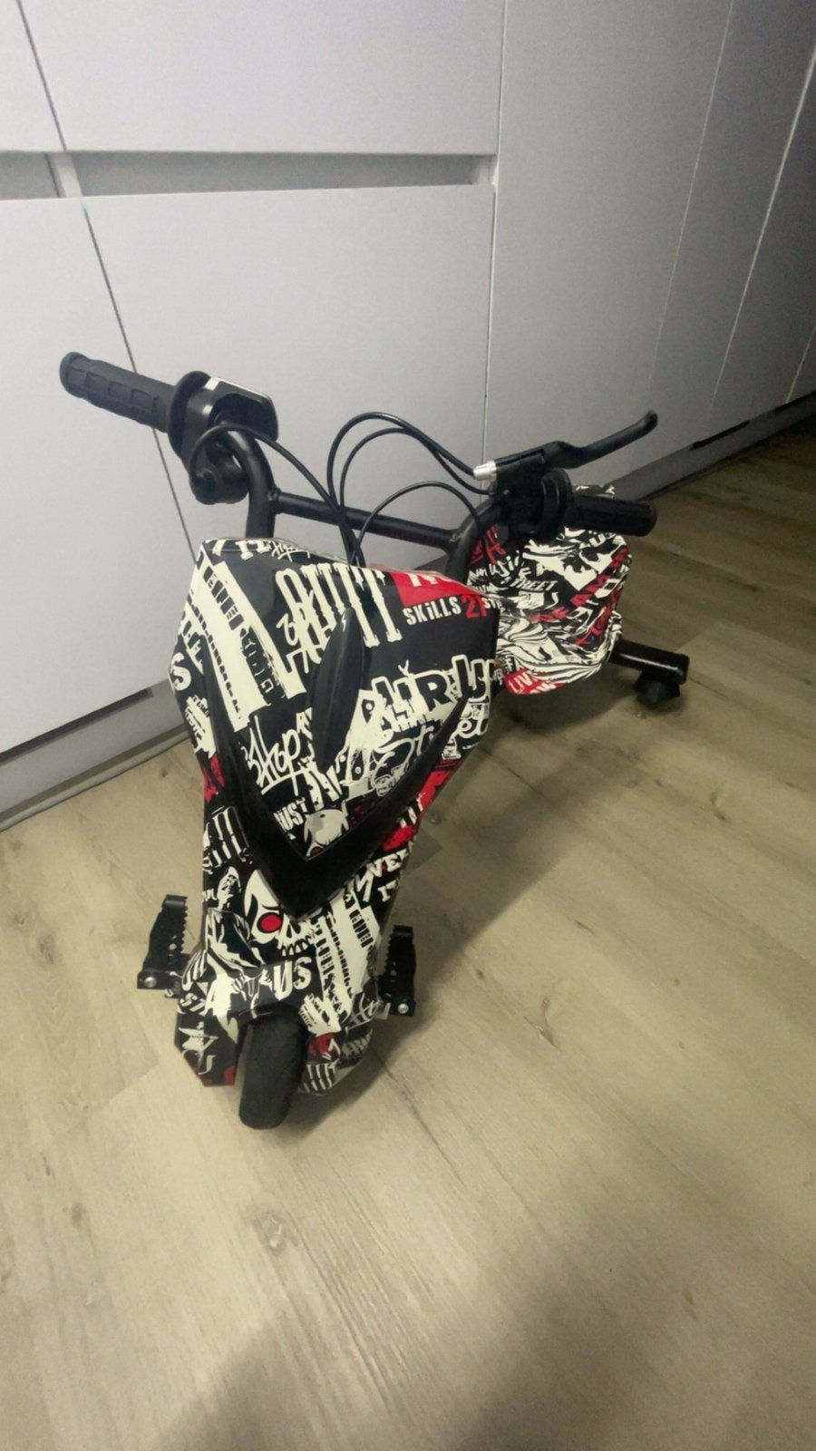 Drift trike ZGAN, Ophalen