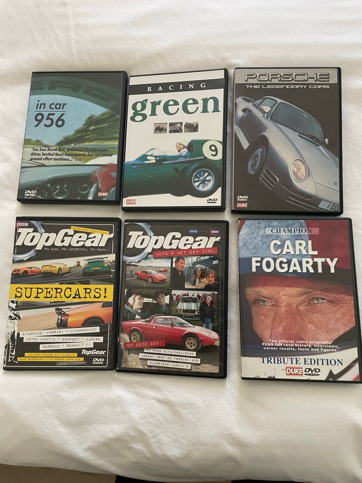 DVD Collectie: Auto's, Racen & Top Gear (6 stuks), Verzenden, Alle leeftijden, Nederlands, Inclusief doosje