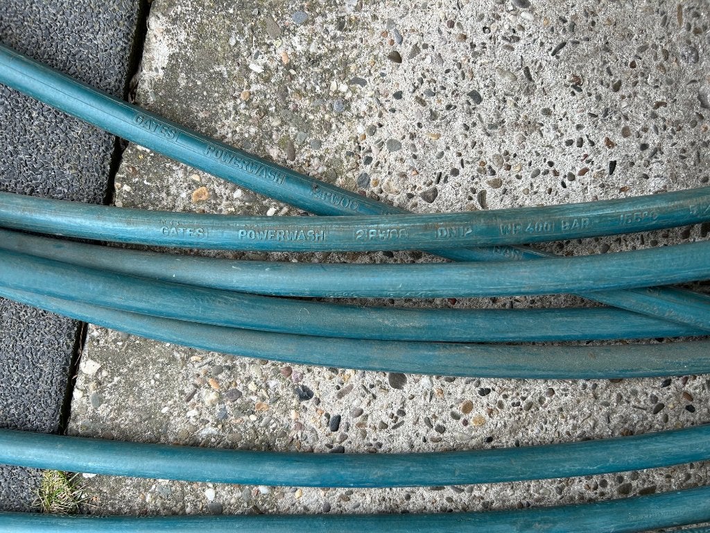 25 meter Hogedrukslang Gates Powerwash 400bar 2PW08 DN12, Doe-het-zelf en Verbouw, Ophalen, Gebruikt, Overige typen