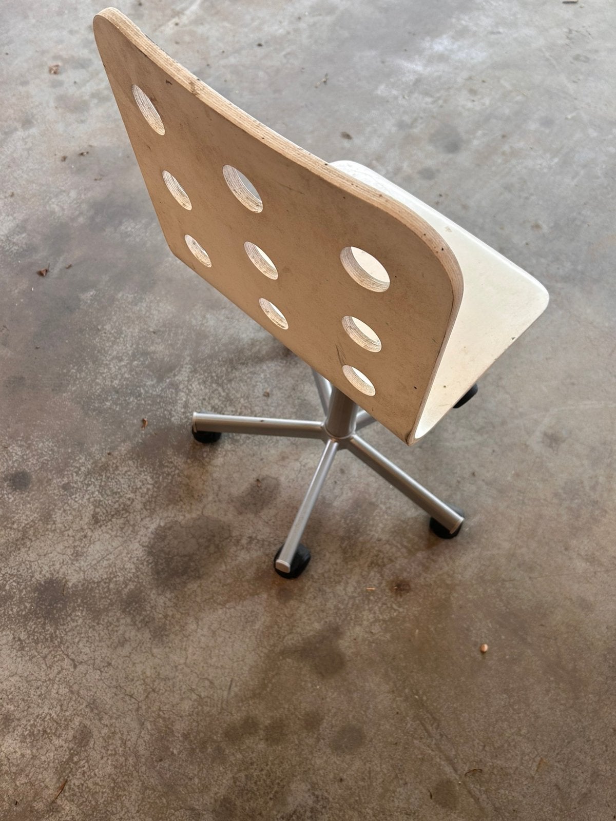 Ikea bureaustoel wit kind stoel bureau, Ophalen of Verzenden, Wit