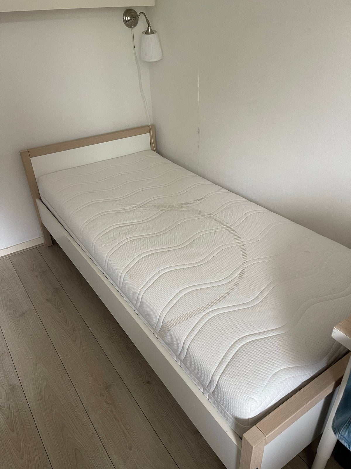 Auping eenpersoonsbed met matras, Ophalen, Gebruikt, 90 cm, Eenpersoons