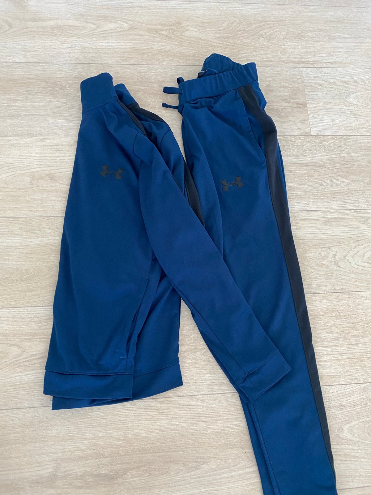 Under Armour Trainingspak - Blauw, Kleding | Heren, Fitness, Blauw, Ophalen of Verzenden, Zo goed als nieuw