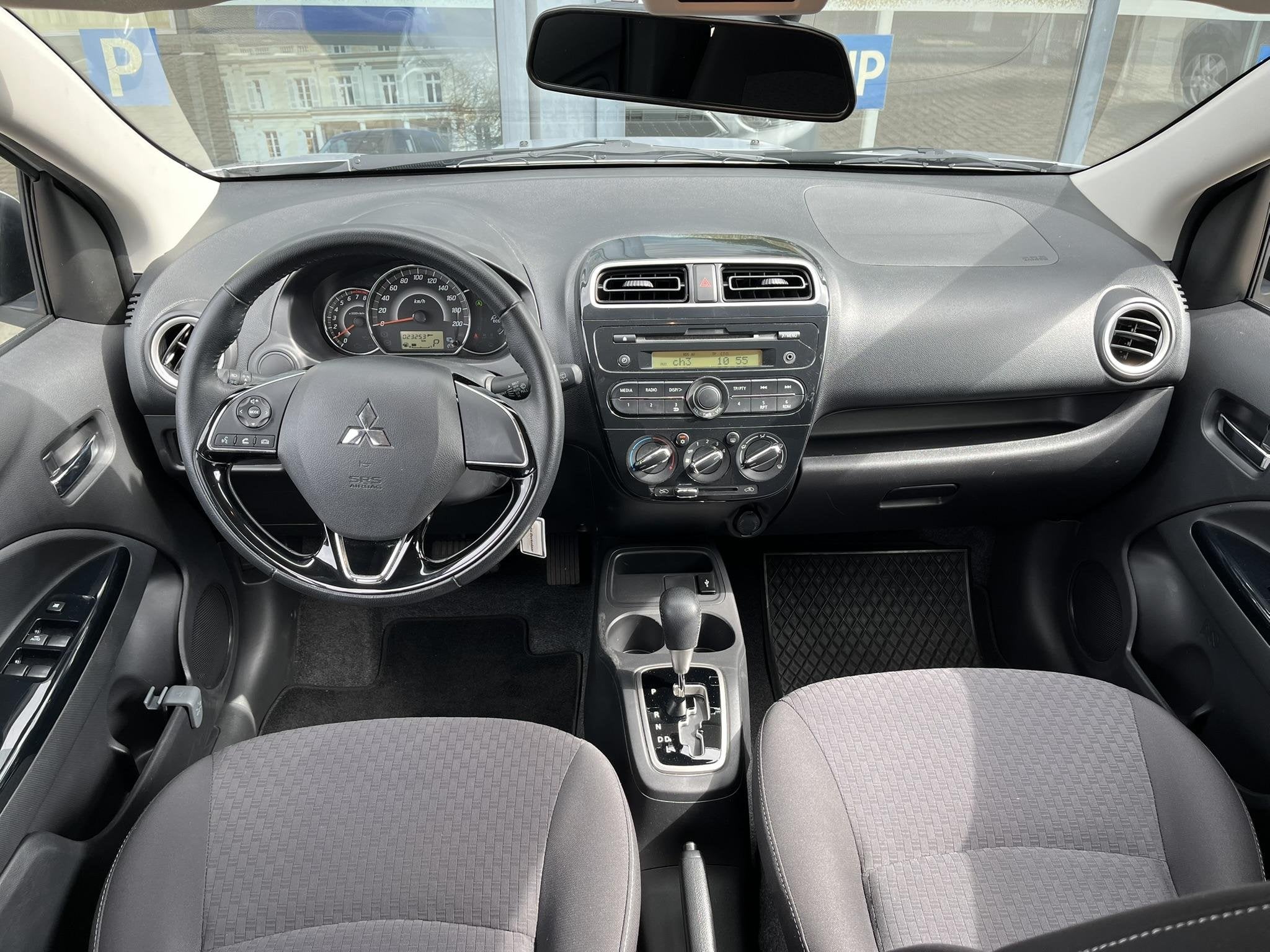 Mitsubishi Space Star 1.0 Intense Automaat | Airco | Bluetoo, Auto's, Mitsubishi, Stof, Gebruikt, Euro 6, 840 kg