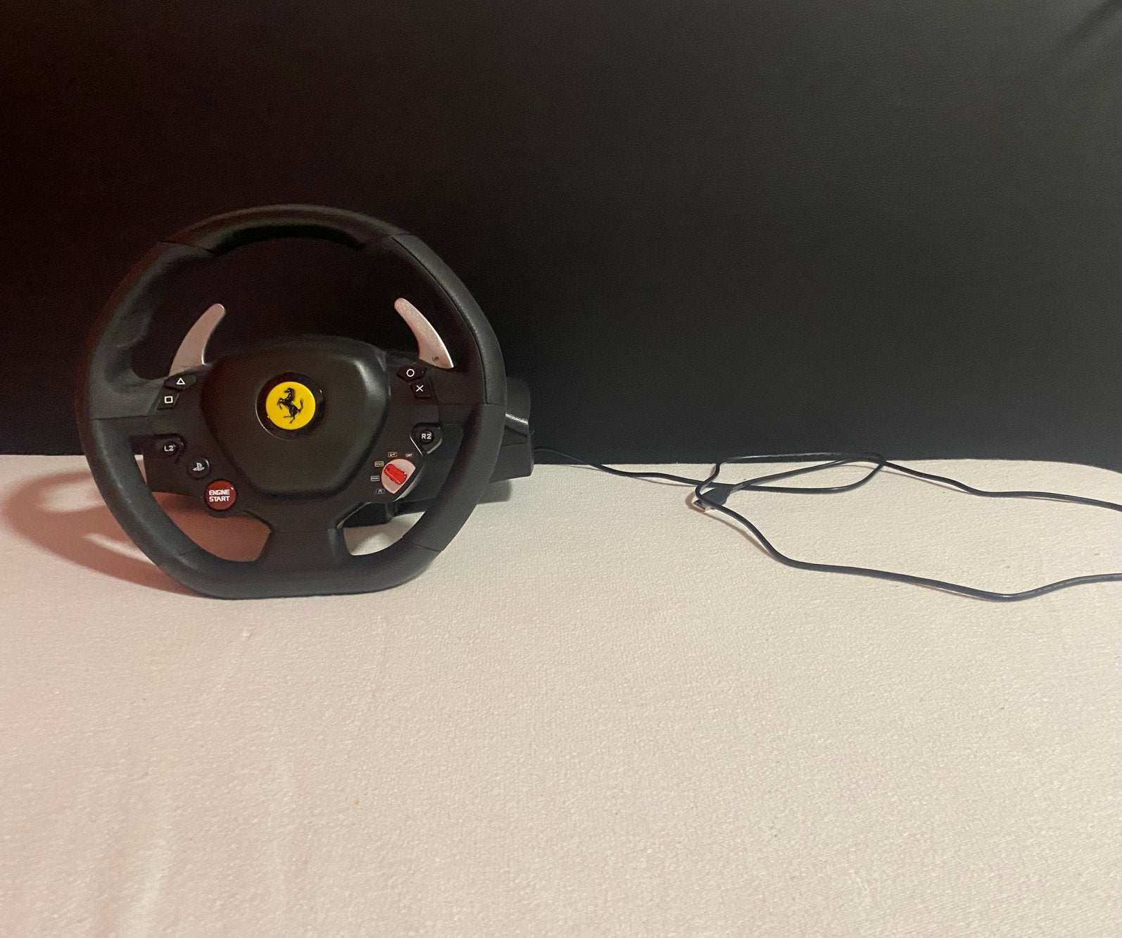 Thrustmaster T80 Ferrari 488 GTB Racing Wheel, 1 speler, Racen en Vliegen, Eén computer, Ophalen of Verzenden