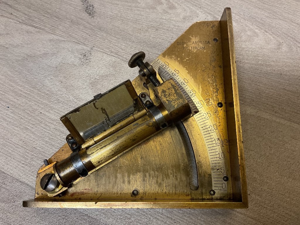 Nederlands Artillerie gunners quadrant clinometer kwadrant, Ophalen of Verzenden, Landmacht, Nederland, Hulzen of Bodemvondsten
