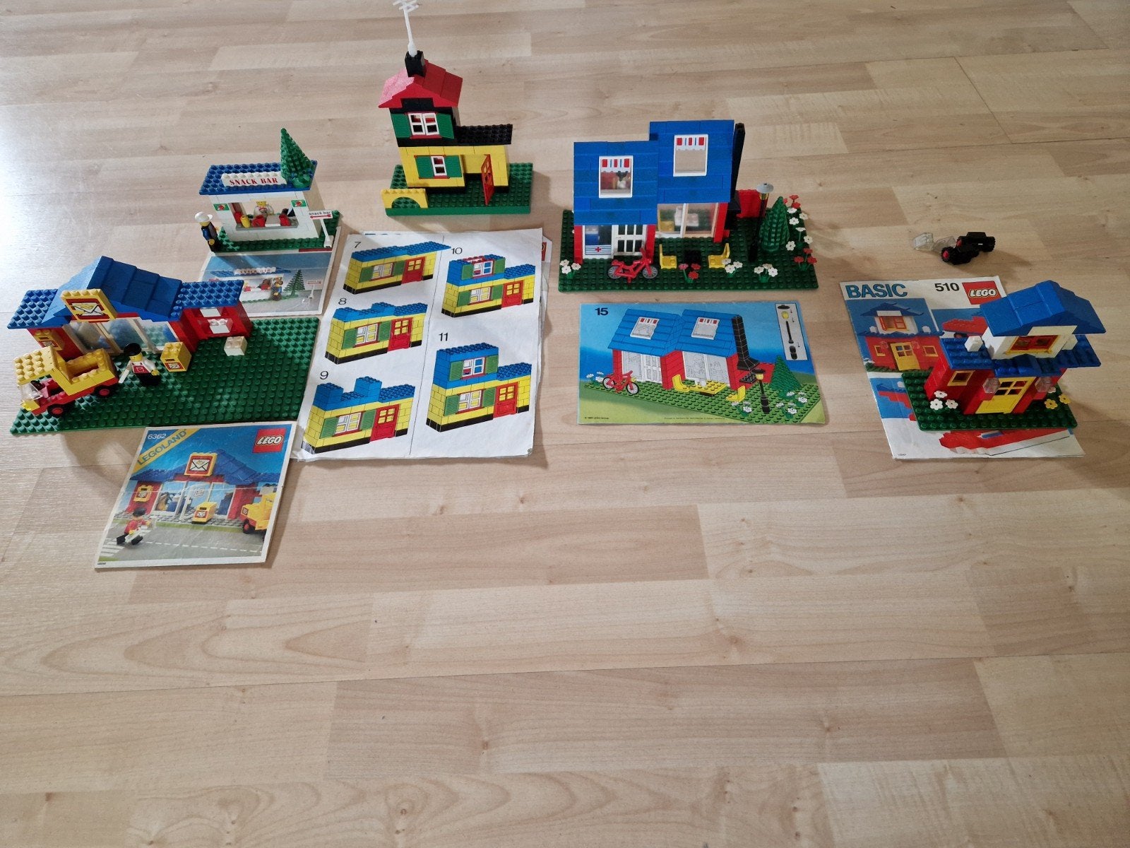lego set van 5 huisjes, Ophalen of Verzenden