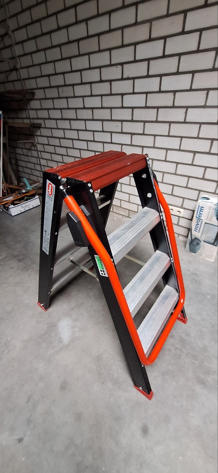 Altrex ladder., Ophalen, Zo goed als nieuw, Ladder, Opvouwbaar of Inschuifbaar