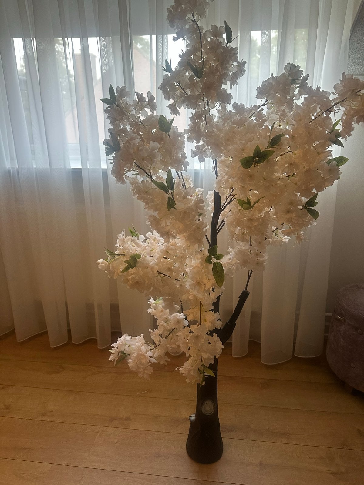 Kunst Bloesemboom 1.65m - Lente in huis, het hele jaar, Ophalen, Binnen, Nieuw, Wit