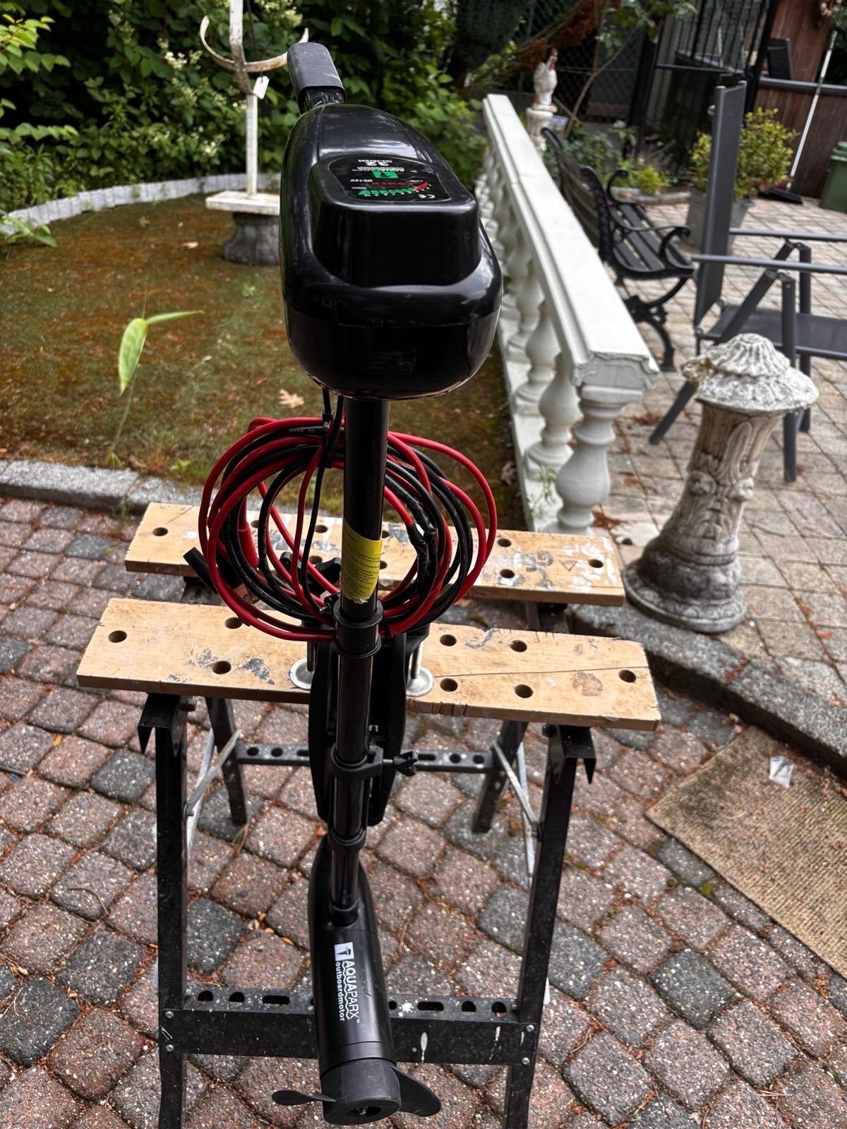 Aquaparx Buitenboordmotor 32 lbs.thrust, Watersport en Boten, Ophalen, Gebruikt, Minder dan 5 pk, Elektrisch