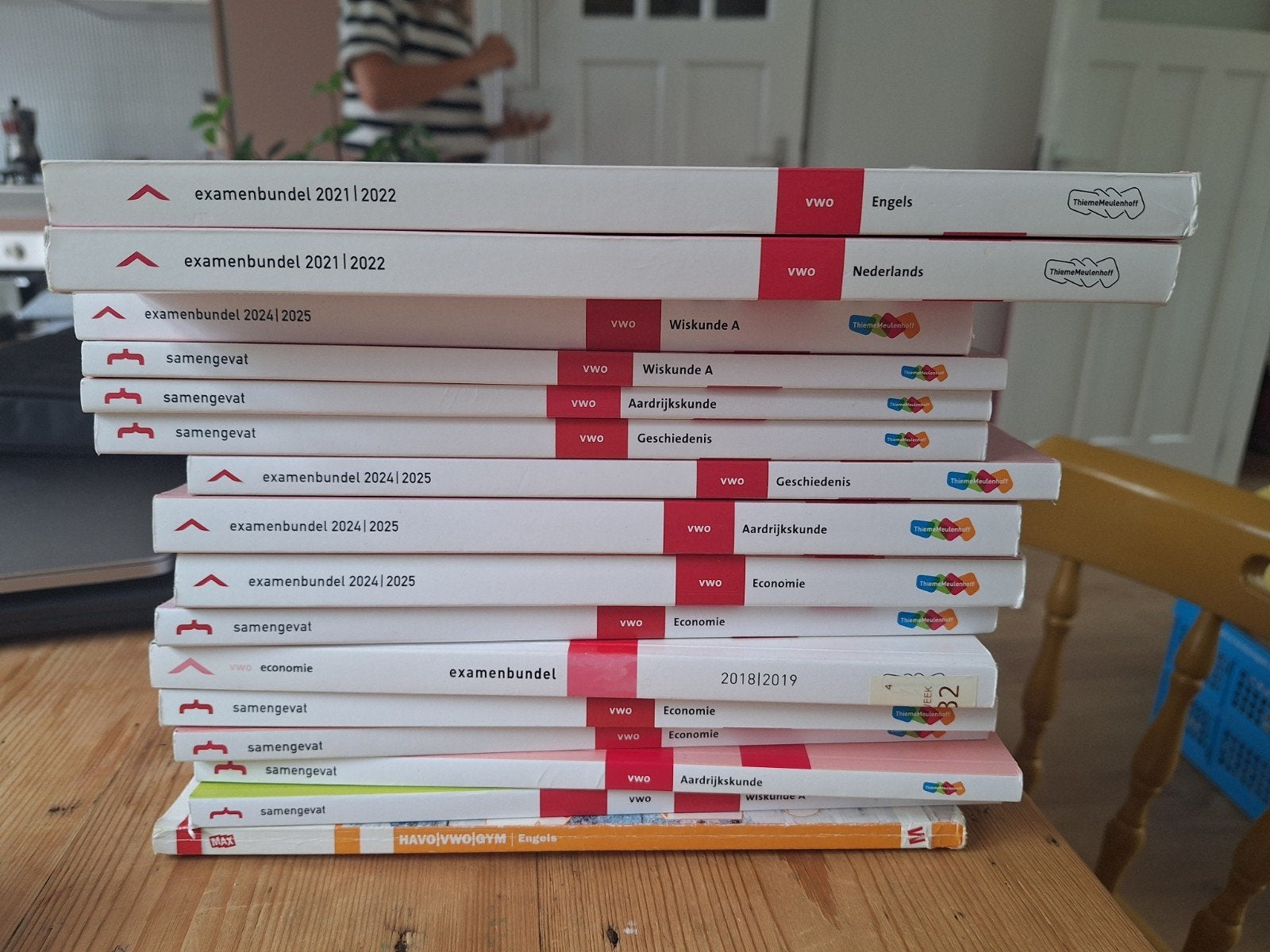 Examenbundels en Samengevat VWO - Diverse vakken, Boeken, Schoolboeken, Ophalen of Verzenden, Gelezen, VWO, Engels