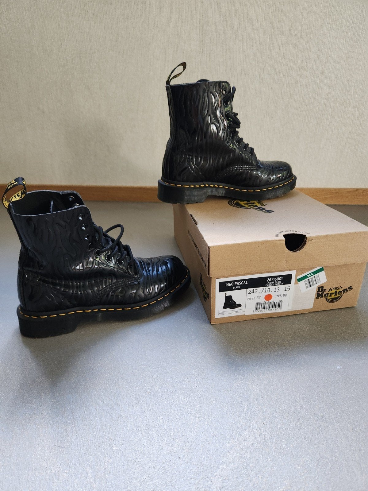 Doc Martens Sinclair Boots, Black Zebra,, Ophalen of Verzenden, Nieuw