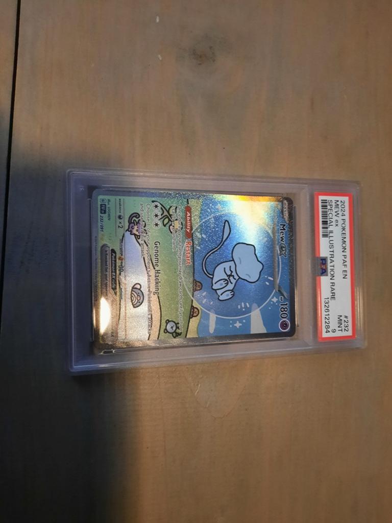 Mew ex Special Illustration Rare PSA 9 Mint Pokémon kaart, Hobby en Vrije tijd, Verzamelkaartspellen | Pokémon, Ophalen of Verzenden