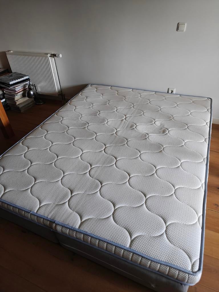 Swiss Sense matras + topper 160x200, Ophalen, Gebruikt, Tweepersoons, Matras