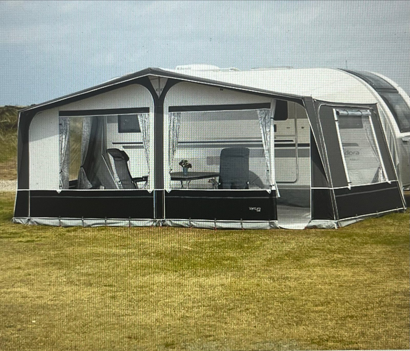 Isabella voortent  Ambassador 420, Ophalen, Zo goed als nieuw, Ten Cate All Season 240g/m2, Isabella