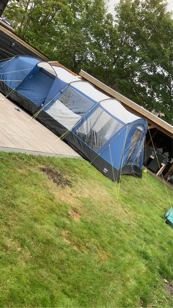Kampa croyde 6 tunneltent, Caravans en Kamperen, Tenten, Ophalen, Gebruikt, Meer dan 6