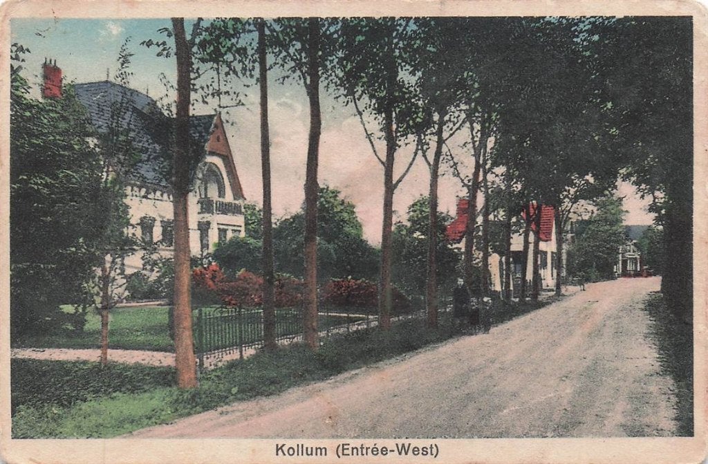 703-441-007 Kollum (Entree-West), Verzamelen, Ophalen of Verzenden, Voor 1920, Friesland