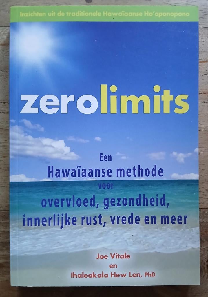 Joe Vitale / Ihaleakala Hew Len, ZeroLimits, Ophalen of Verzenden, Zo goed als nieuw